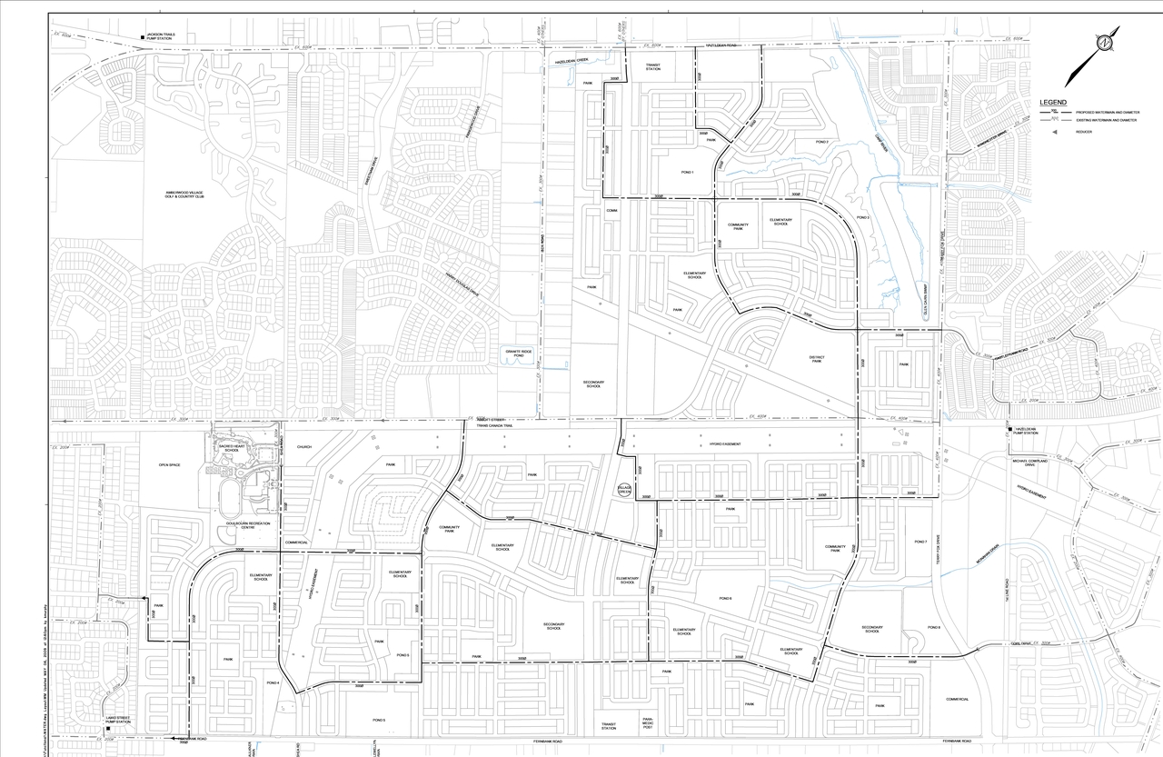 Construction site plan for project from page 85 of the file '20190808 - Design Brief - D07-12-19-0144'