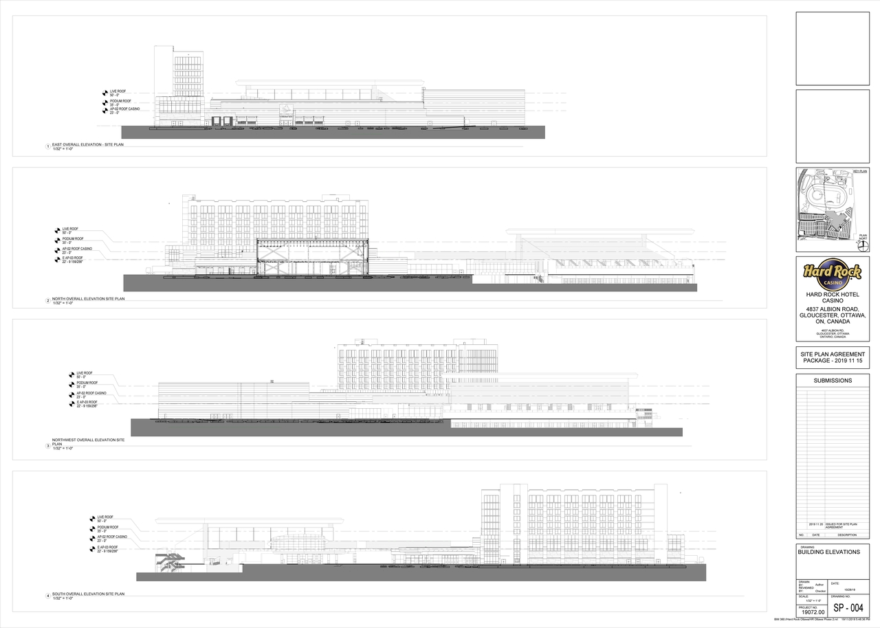 Rendering of building from page 12 of the file '2019-11-20 - Site Plan, Floor Plan, Elevations - D07-12-19-0191'
