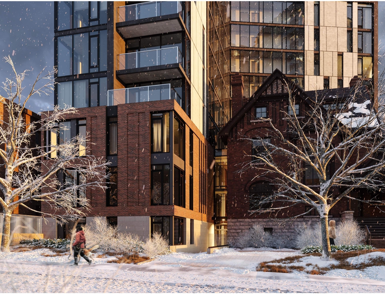 Rendering of building from page 3 of the file '2021-01-07 - 3rd Sub- Renderings 2- D07-12-19-0207'