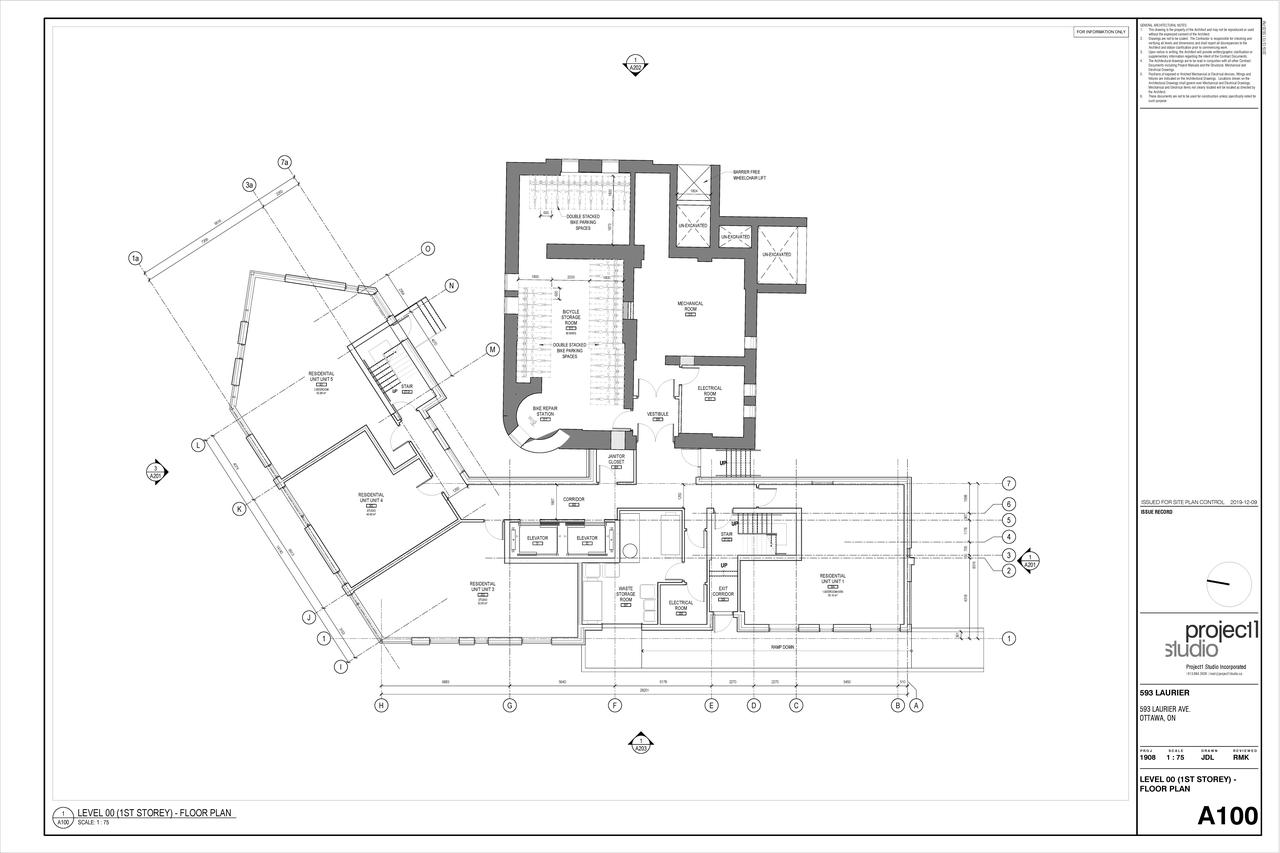 Floor plan for project from page 2 of the file '2020-01-15 - Floor Plans and Elevations - D07-12-19-0207'