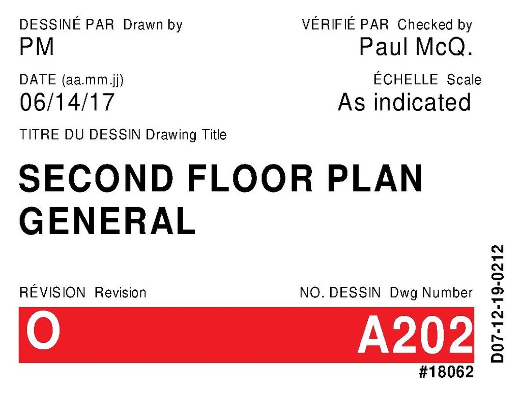 Floor plan for project from page 4 of the file '2022-03-02 - Floor Plans Drawings - D07-12-19-0212'
