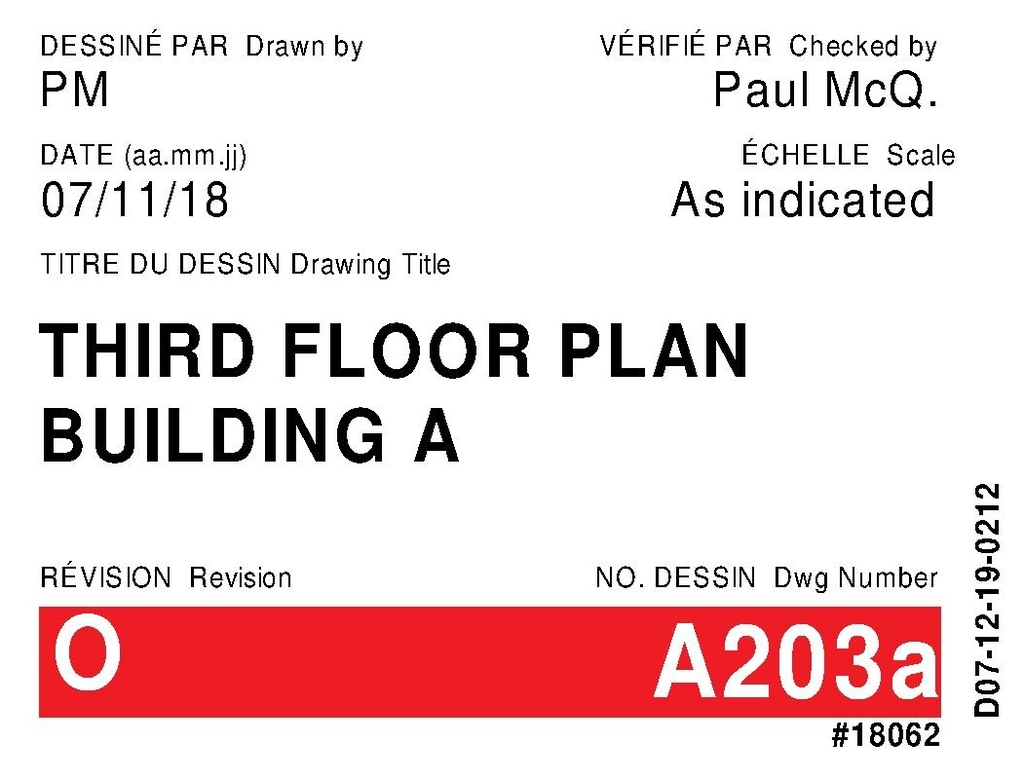 Floor plan for project from page 8 of the file '2022-03-02 - Floor Plans Drawings - D07-12-19-0212'
