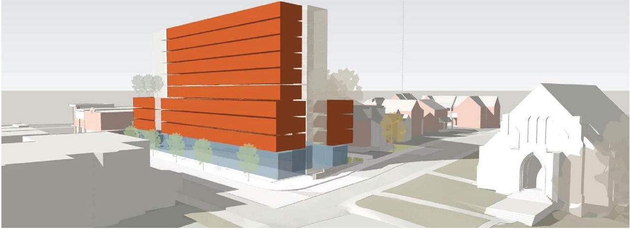 Rendering of building from page 10 of the file '2020-01-22 - Formal UDRP Submission - D07-12-19-0215'