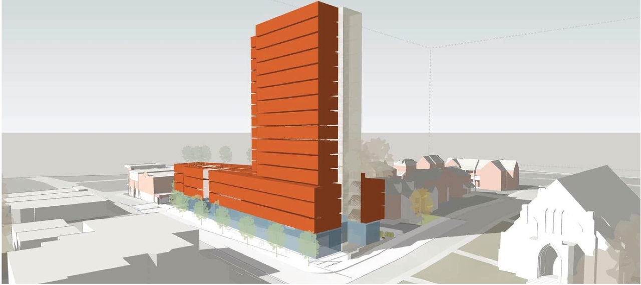 Rendering of building from page 10 of the file '2020-01-22 - Formal UDRP Submission - D07-12-19-0215'