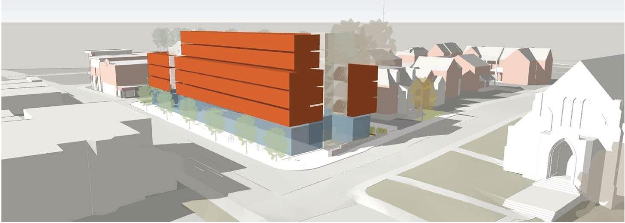 Rendering of building from page 10 of the file '2020-01-22 - Formal UDRP Submission - D07-12-19-0215'