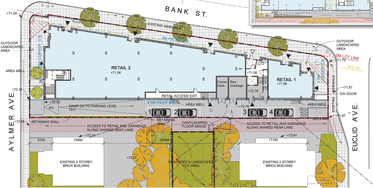 Construction site plan for project from page 15 of the file '2020-01-22 - Formal UDRP Submission - D07-12-19-0215'