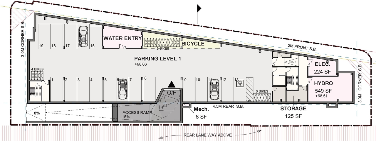 Construction site plan for project from page 16 of the file '2020-01-22 - Formal UDRP Submission - D07-12-19-0215'