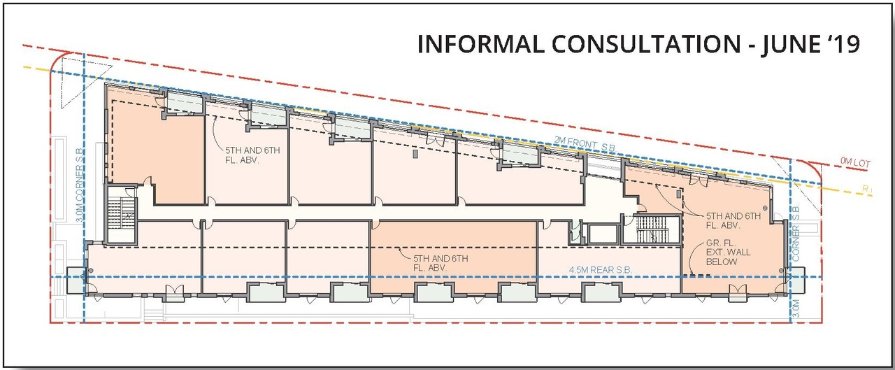 Construction site plan for project from page 17 of the file '2020-01-22 - Formal UDRP Submission - D07-12-19-0215'