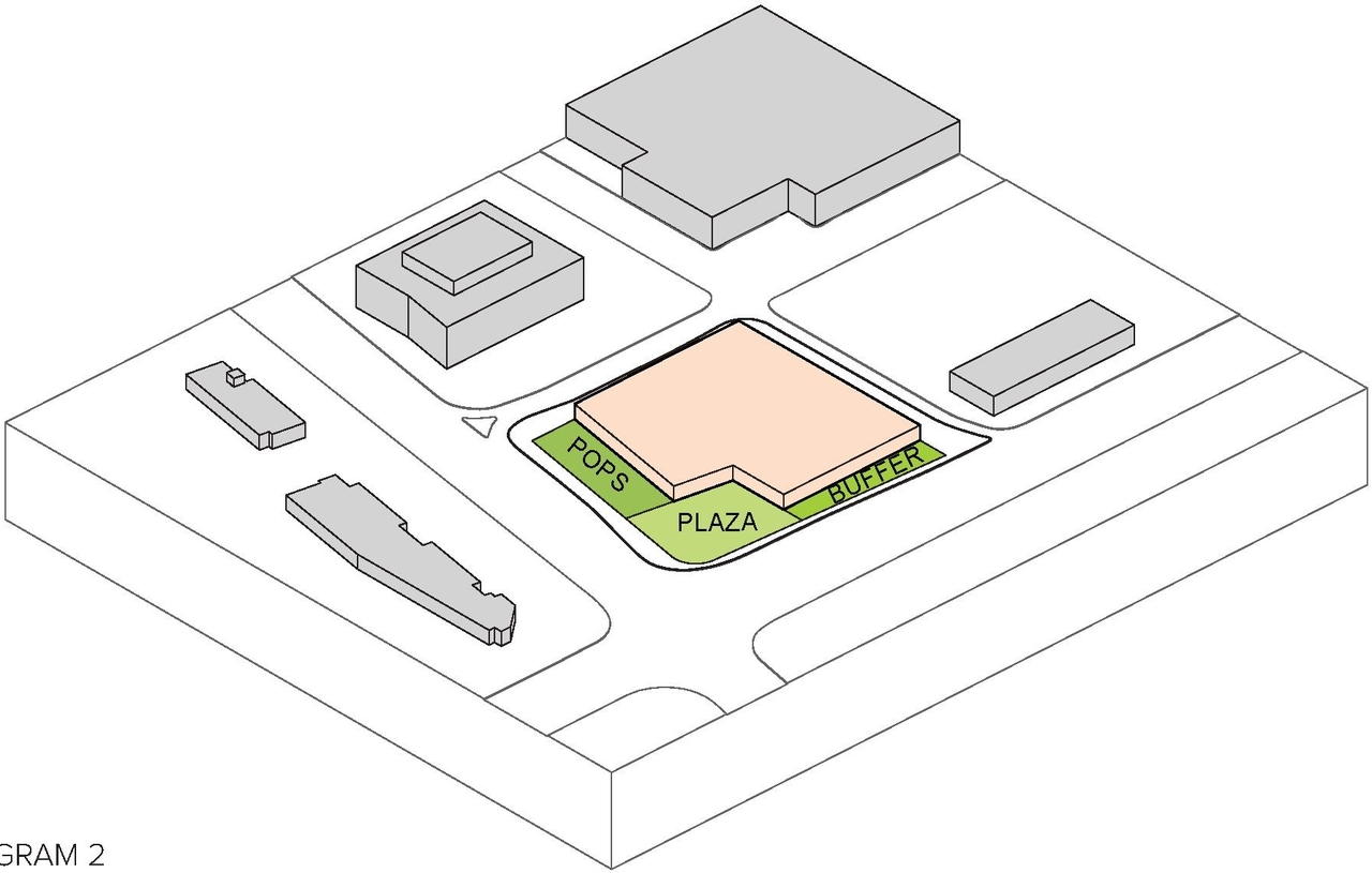 Construction site plan for project from page 23 of the file '1357 Baseline, Formal UDRP Sub'