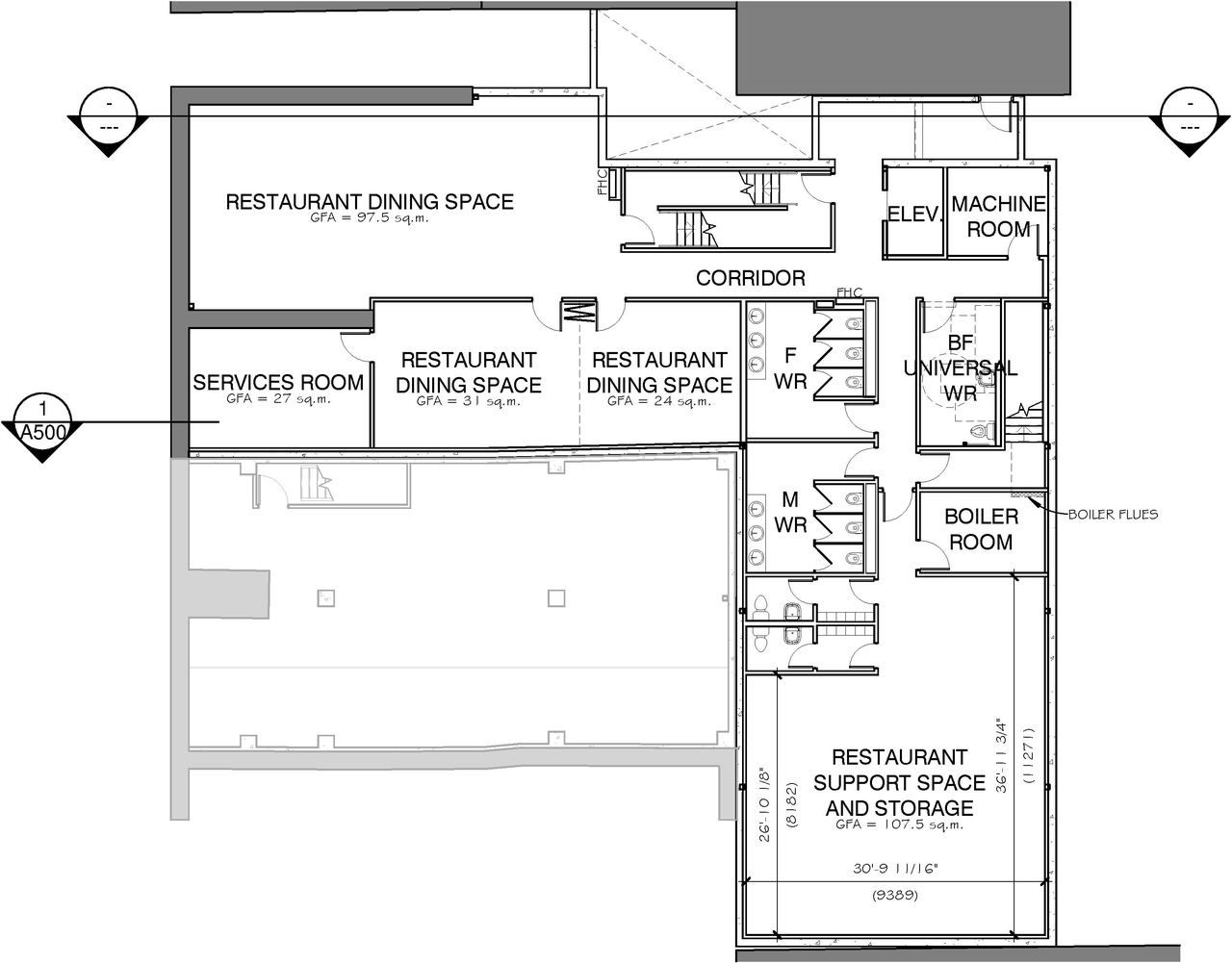 Floor plan for project from page 1 of the file '2020-01-29 - Floor Plans - D07-12-20-0006'