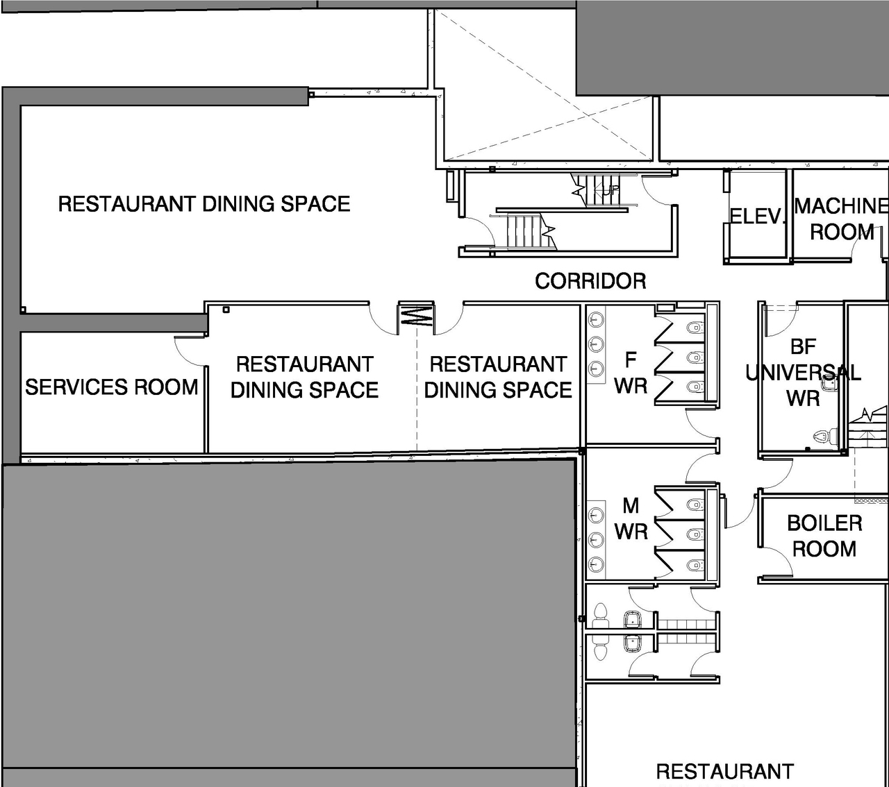 Floor plan for project from page 1 of the file '2020-06-26 - Elevations and Floor Plans - D07-12-20-0006'