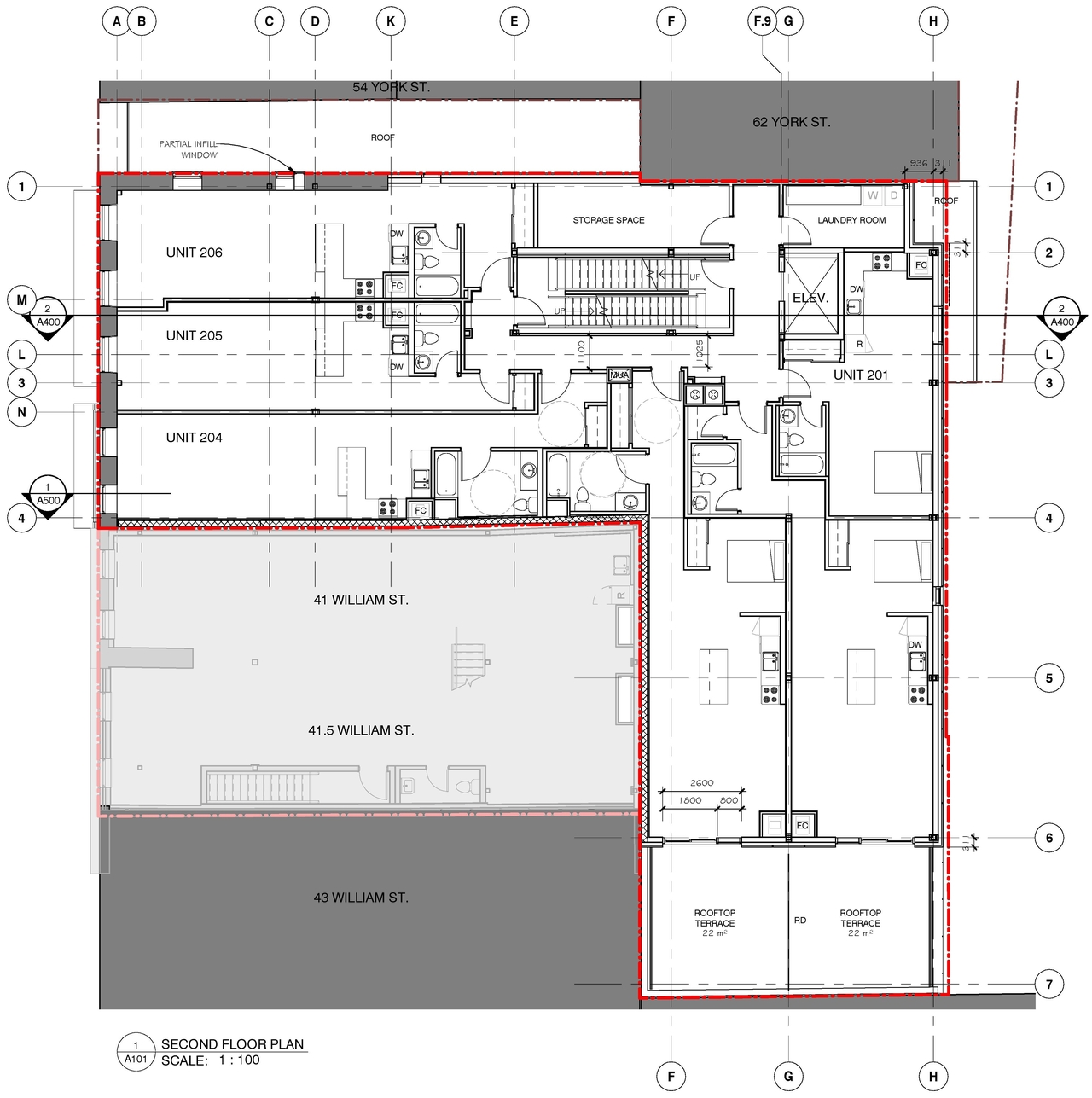 Floor plan for project from page 4 of the file '2021-04-13- APPROVED Site Plan Elevations Floor Plan - D07-12-20-0006'