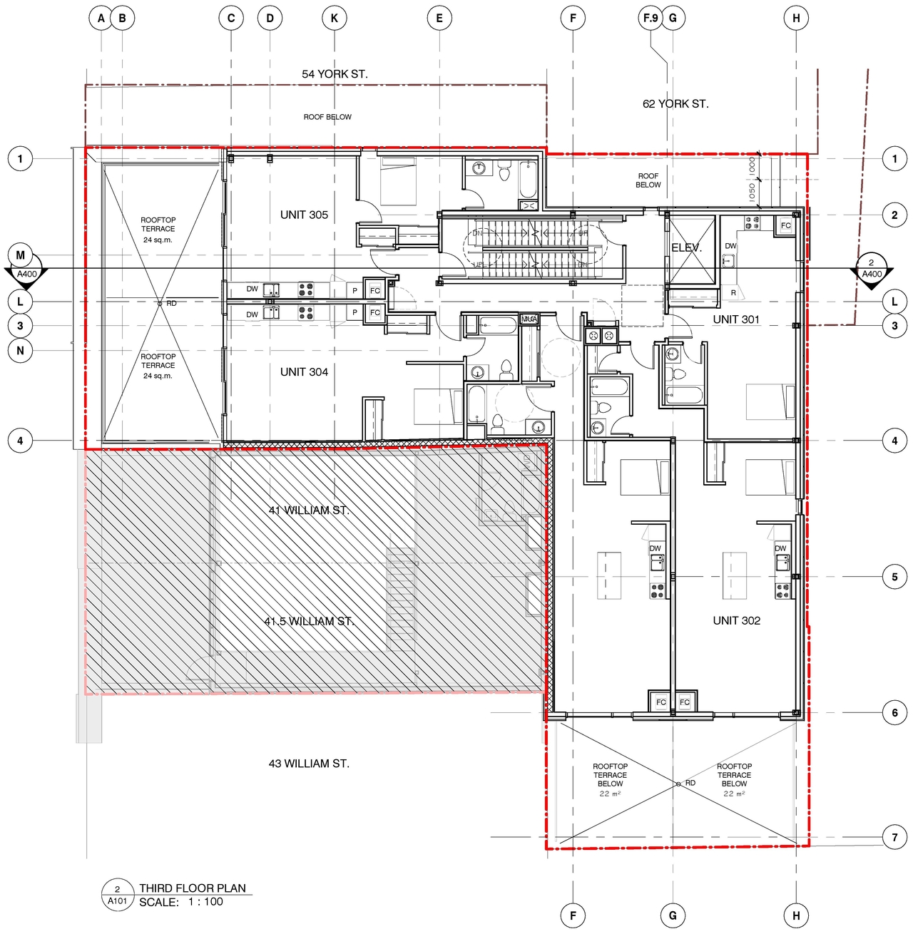 Floor plan for project from page 4 of the file '2021-04-13- APPROVED Site Plan Elevations Floor Plan - D07-12-20-0006'