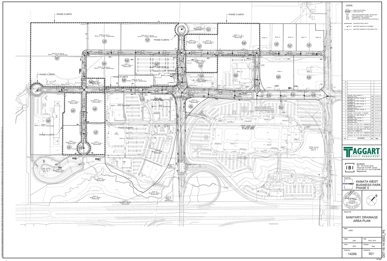 Construction site plan for project from page 32 of the file 'Jan 2021 Civil Design brief'