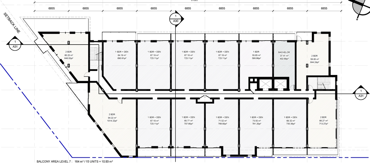 Floor plan for project from page 15 of the file '2021-06-23 - Floor Plans and Elevations (2021-05-21)- D07-12-20-0041'