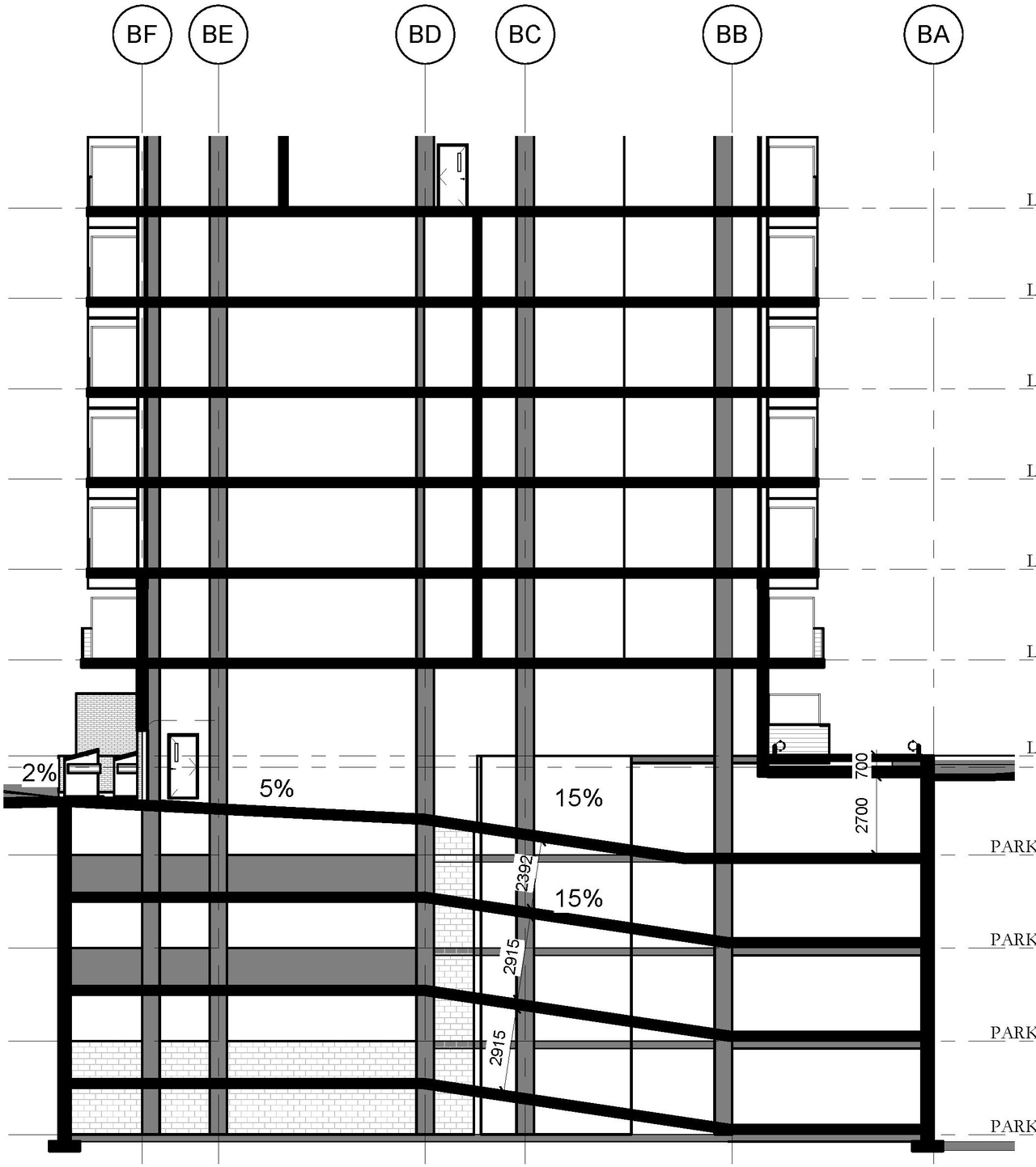 Construction site plan for project from page 63 of the file '2021-06-23 - Floor Plans and Elevations (2021-05-21)- D07-12-20-0041'