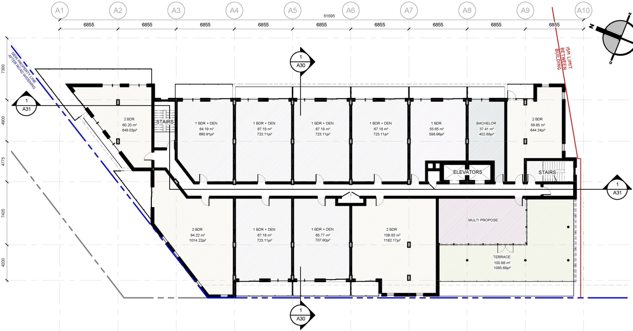 Floor plan for project from page 16 of the file '2022-01-25 - Site & Floor Plans - D07-12-20-0041'
