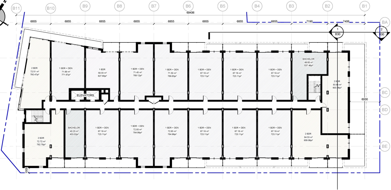 Floor plan for project from page 30 of the file '2022-01-25 - Site & Floor Plans - D07-12-20-0041'