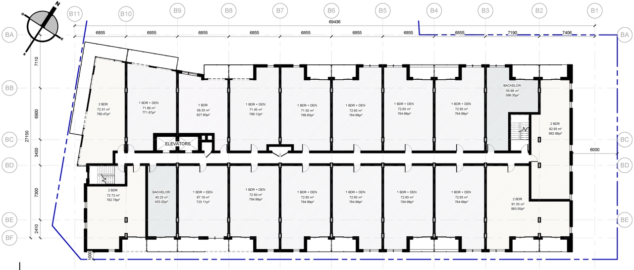 Floor plan for project from page 31 of the file '2022-01-25 - Site & Floor Plans - D07-12-20-0041'