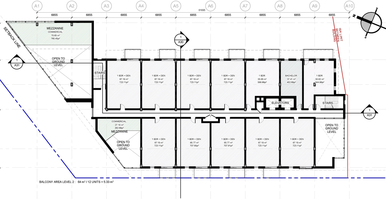 Floor plan for project from page 19 of the file '2021-06-23 - Floor Plans and Elevations (2021-05-28) - D07-12-20-0041'