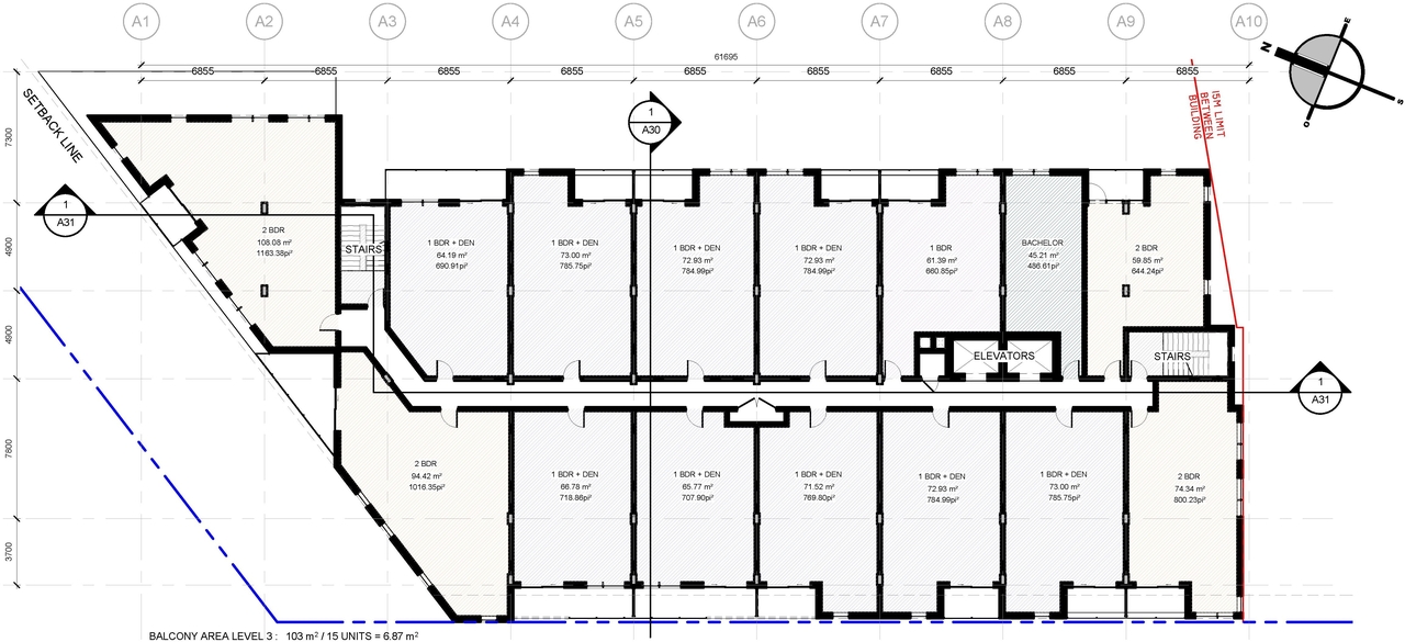 Floor plan for project from page 20 of the file '2021-06-23 - Floor Plans and Elevations (2021-05-28) - D07-12-20-0041'