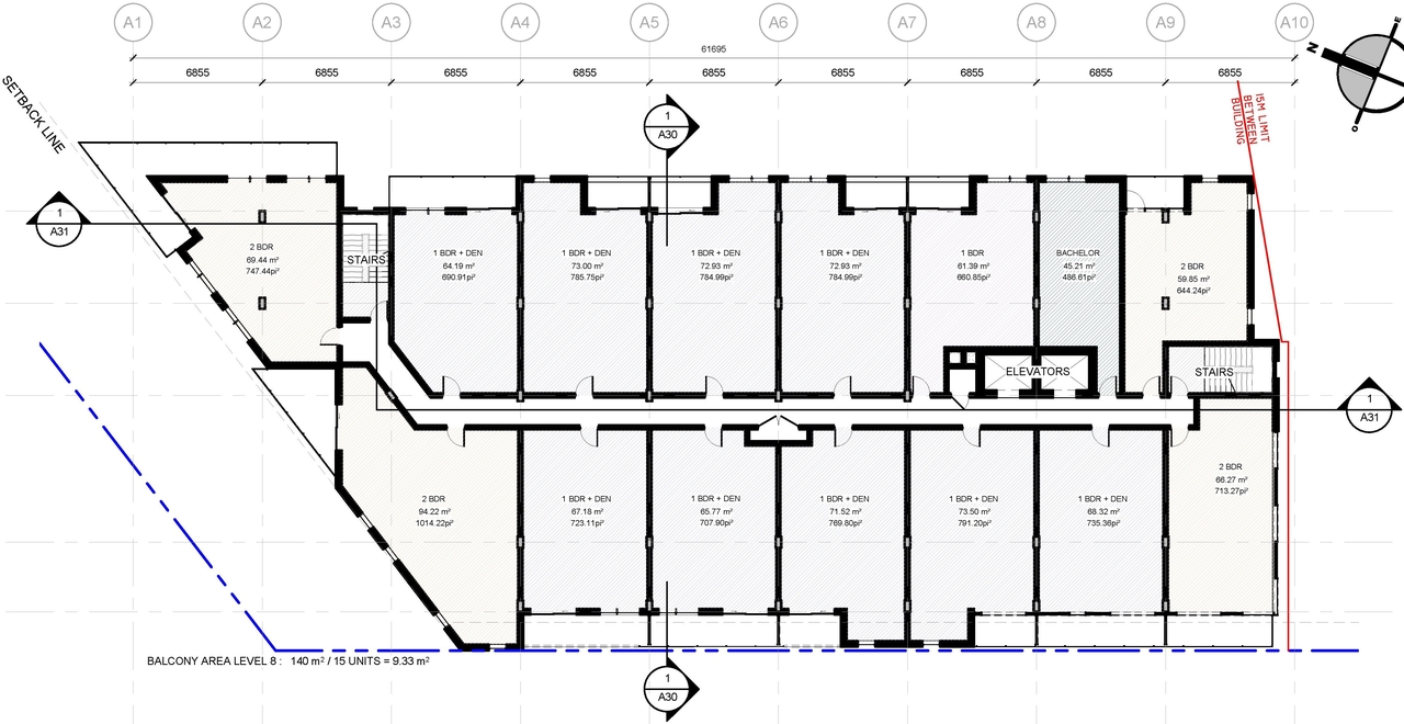 Floor plan for project from page 22 of the file '2021-06-23 - Floor Plans and Elevations (2021-05-28) - D07-12-20-0041'