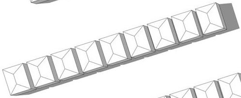 Rendering of building from page 52 of the file '2021-06-23 - Floor Plans and Elevations (2021-05-28) - D07-12-20-0041'