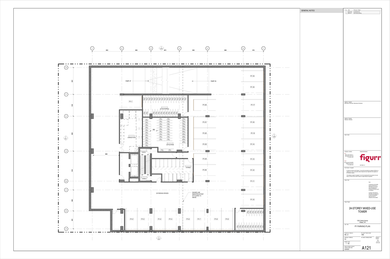 Floor plan for project from page 2 of the file '2020-05-20 - Floor Plans and Elevations - D07-12-20-0063'