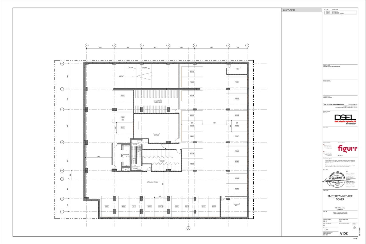 Floor plan for project from page 1 of the file '2022-01-17 - Floor Plans - Elevations - D07-12-20-0063'
