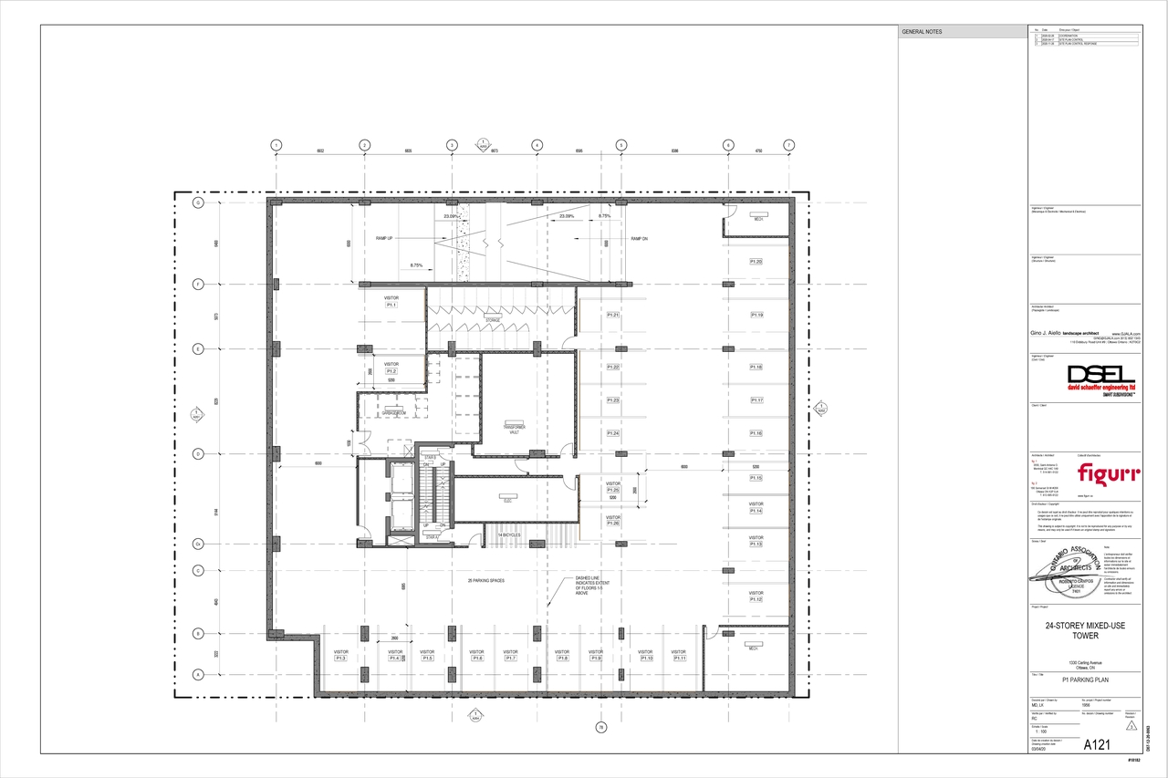 Floor plan for project from page 2 of the file '2022-01-17 - Floor Plans - Elevations - D07-12-20-0063'