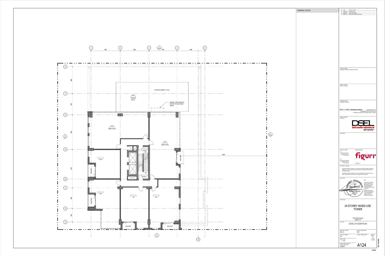 Floor plan for project from page 5 of the file '2022-01-17 - Floor Plans - Elevations - D07-12-20-0063'