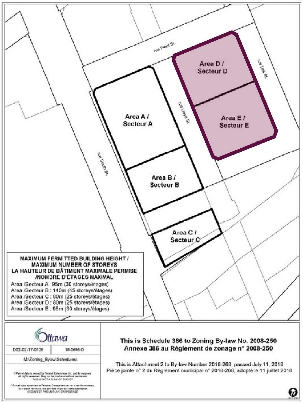Construction site plan for project from page 4 of the file '2020-06-04 - Design Brief - D07-12-20-0074'
