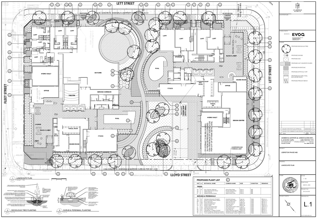 Floor plan for project from page 27 of the file '2020-06-04 - Design Brief - D07-12-20-0074'