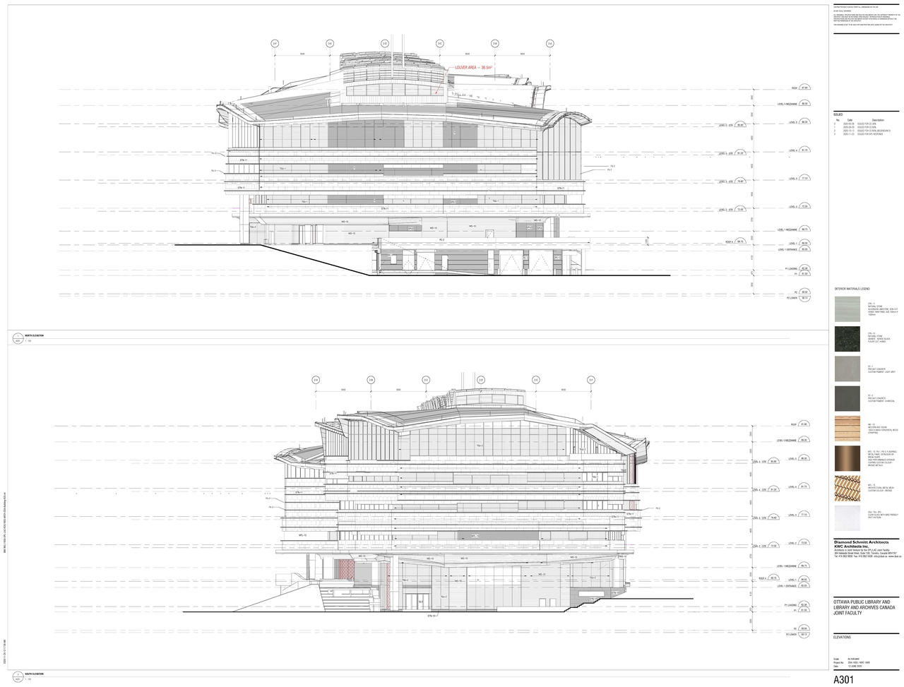 Rendering of building from page 11 of the file '2020-11-26 - 2nd submisision - Floor Plans and Elevations - D07-12-20-0077'