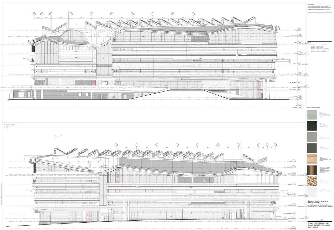 Rendering of building from page 12 of the file '2020-11-26 - 2nd submisision - Floor Plans and Elevations - D07-12-20-0077'