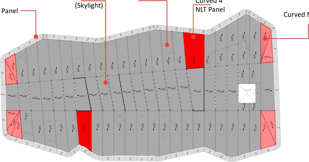 Construction site plan for project from page 35 of the file '2020-08-05 - Joint Design Review Panel - August 5 - Design Brief EN - D07-12-20-0077'