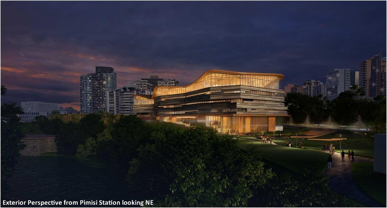 Rendering of building from page 33 of the file '2020-11-26 - 2nd submisision - Design Brief - D07-12-20-0077'