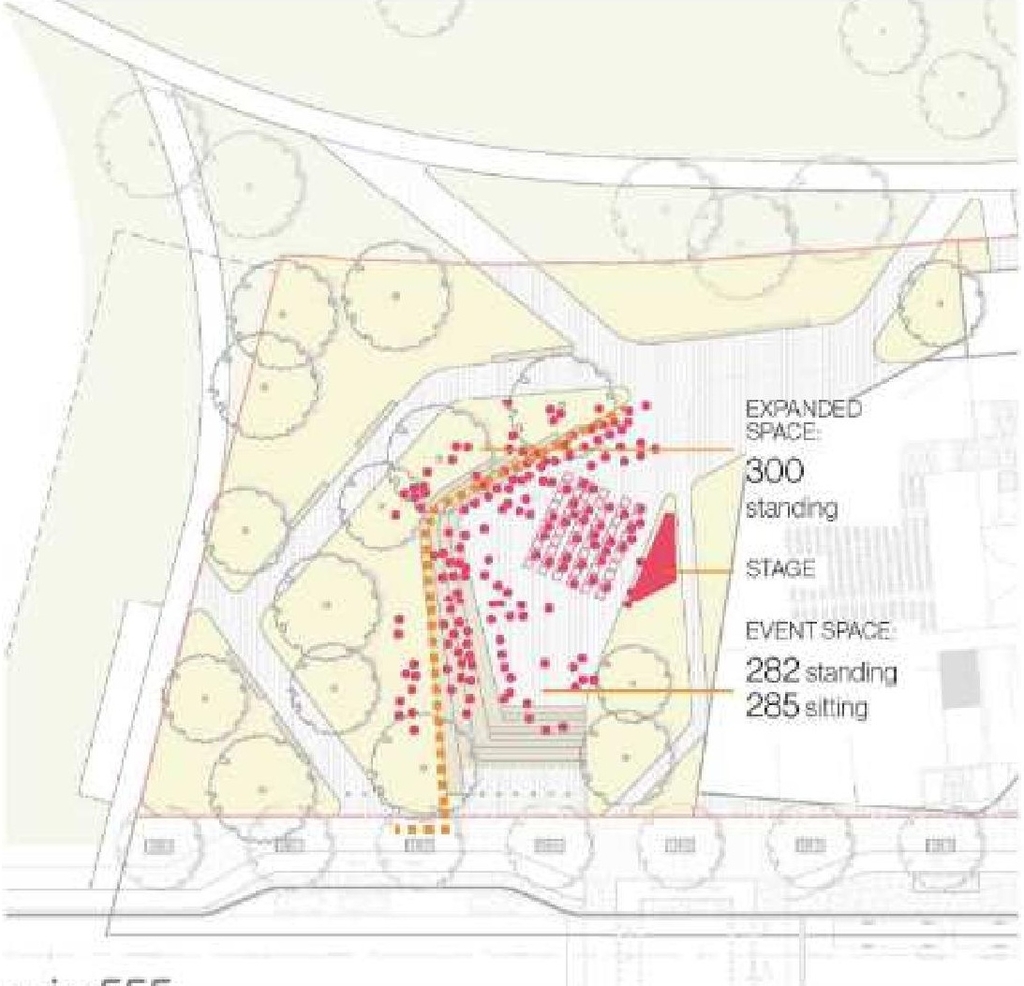 Construction site plan for project from page 39 of the file '2020-11-26 - 2nd submisision - Design Brief - D07-12-20-0077'