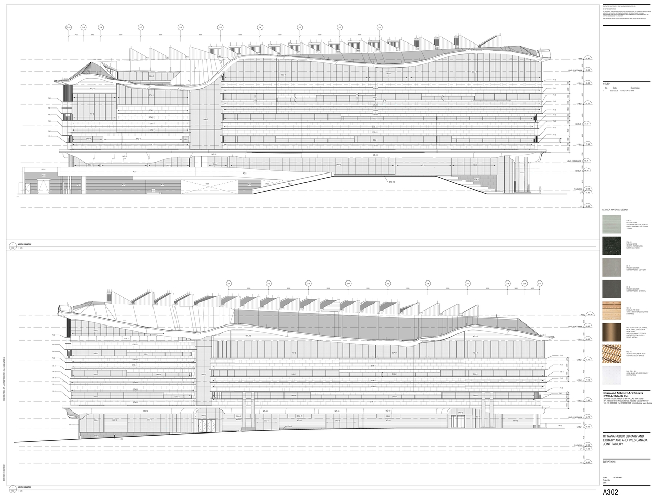 Rendering of building from page 12 of the file '2020-06-08 - Floor Plans and Elevations - D07-12-20-0077'