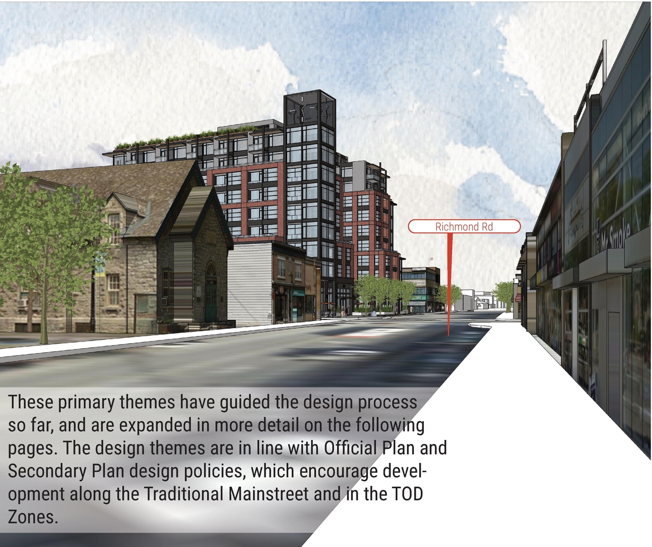 Rendering of building from page 11 of the file '2020-11-25 - Design Brief - Formal UDRP Dec. 4 - D07-12-20-0081'