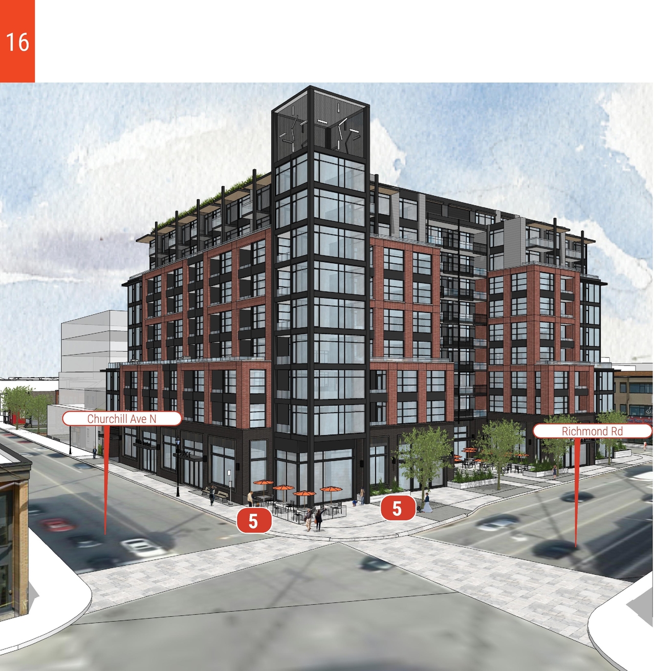 Rendering of building from page 16 of the file '2020-11-25 - Design Brief - Formal UDRP Dec. 4 - D07-12-20-0081'