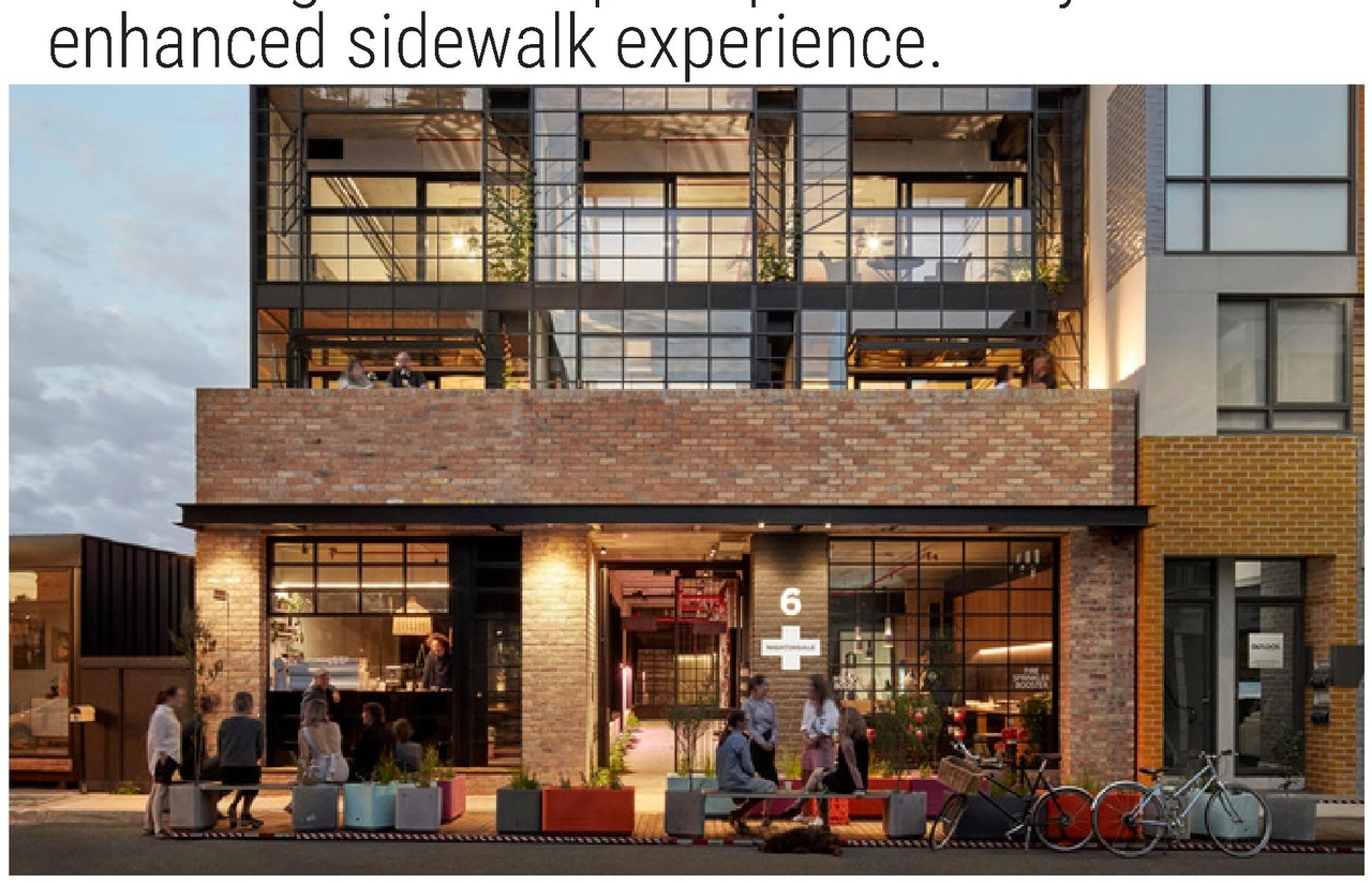 Rendering of building from page 16 of the file '2020-11-25 - Design Brief - Formal UDRP Dec. 4 - D07-12-20-0081'