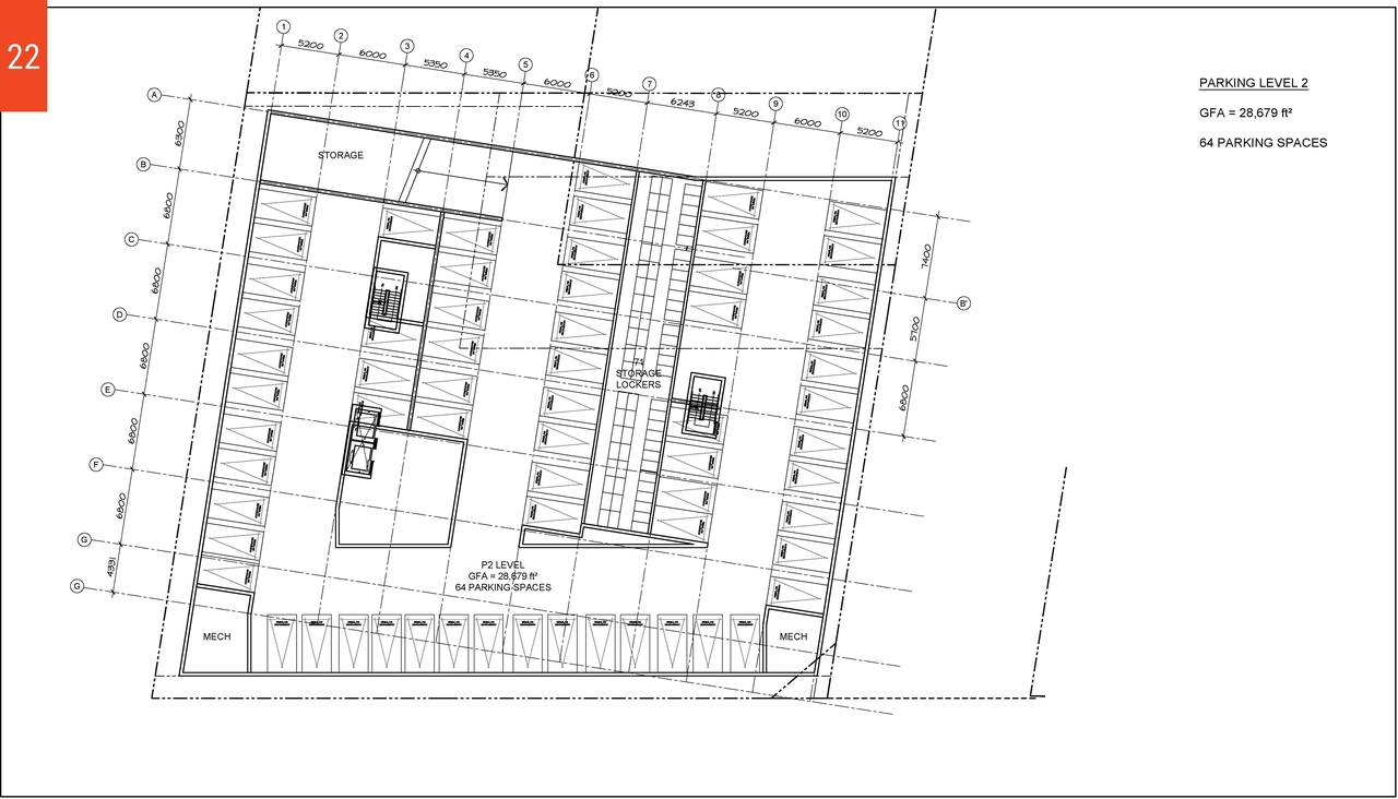 Construction site plan for project from page 22 of the file '2020-11-25 - Design Brief - Formal UDRP Dec. 4 - D07-12-20-0081'