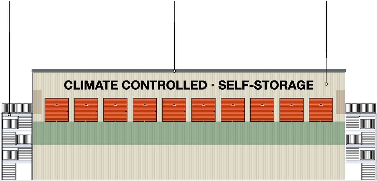 Construction site plan for project from page 10 of the file '03-30-2020 - Architectural Renderings and Elevations - D07-12-20-0086'