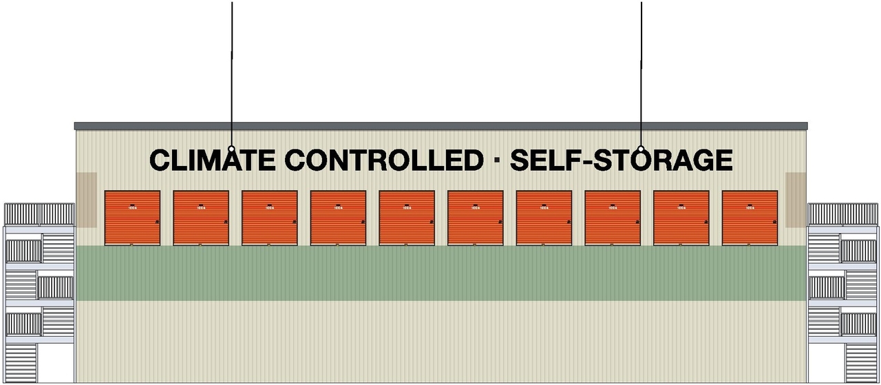 Construction site plan for project from page 12 of the file '03-30-2020 - Architectural Renderings and Elevations - D07-12-20-0086'