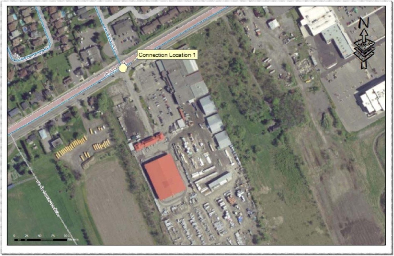 Construction site plan for project from page 27 of the file '03-30-2020 - Engineering Design Brief - D07-12-20-0086'
