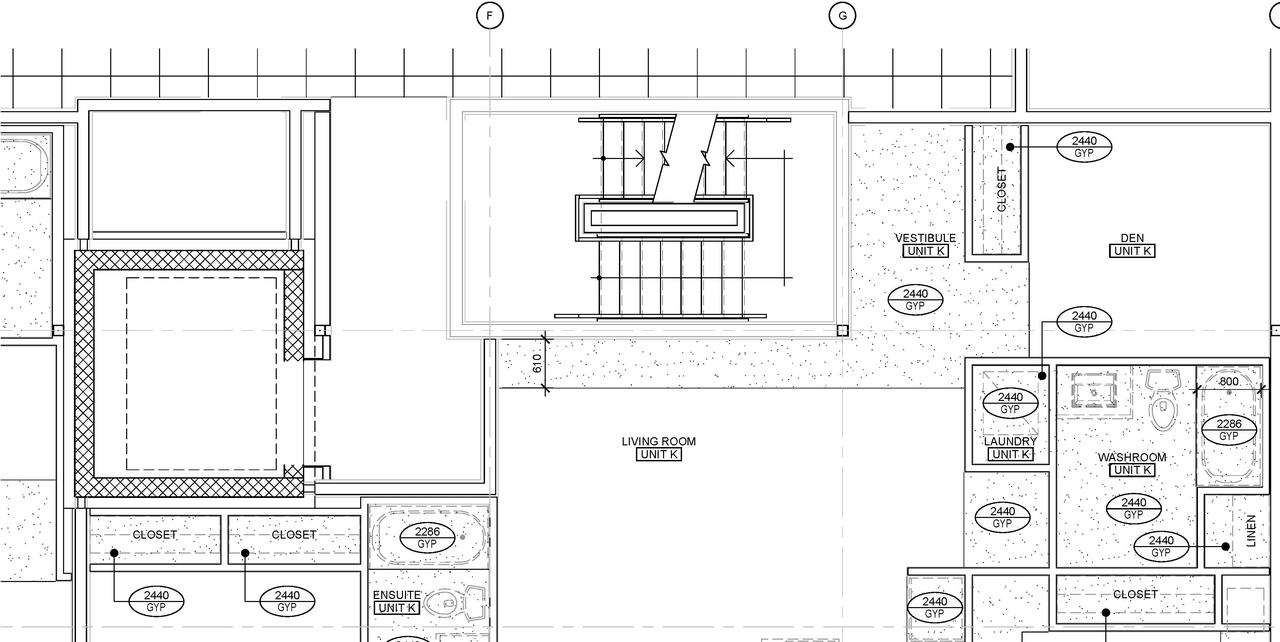 Floor plan for project from page 6 of the file '2021-02-23 - Unit Floor Plans - D07-12-20-0104'