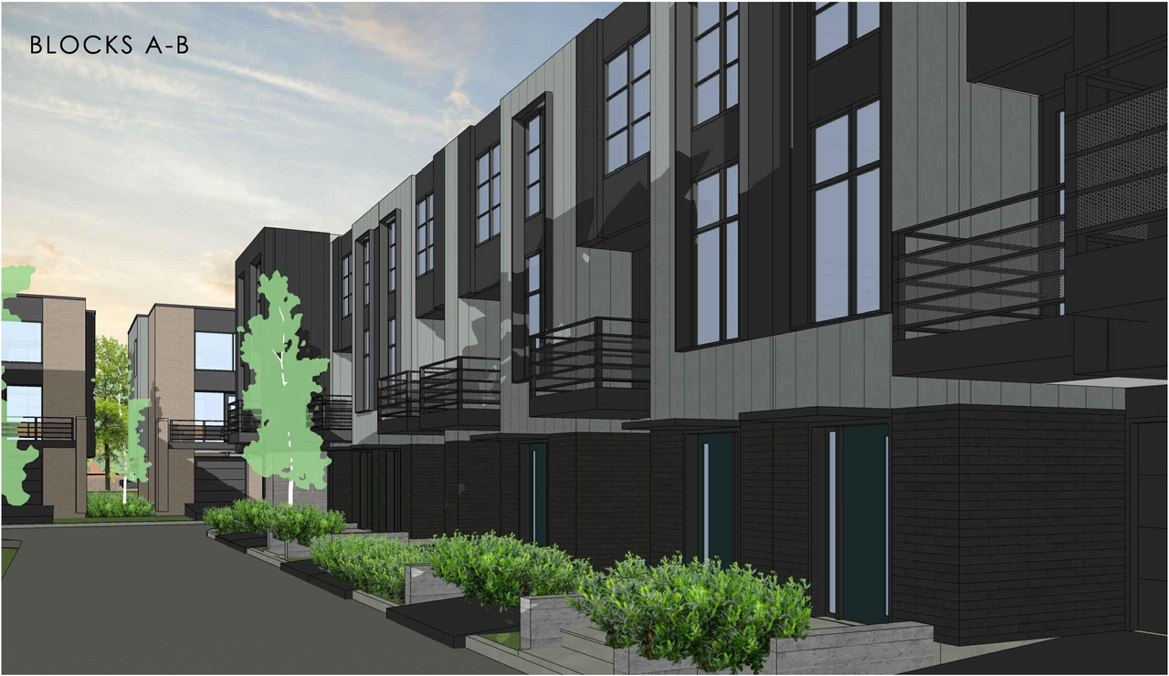 Rendering of building from page 3 of the file '2020-09-04 - Aerial View South Plans - D07-12-20-0118'