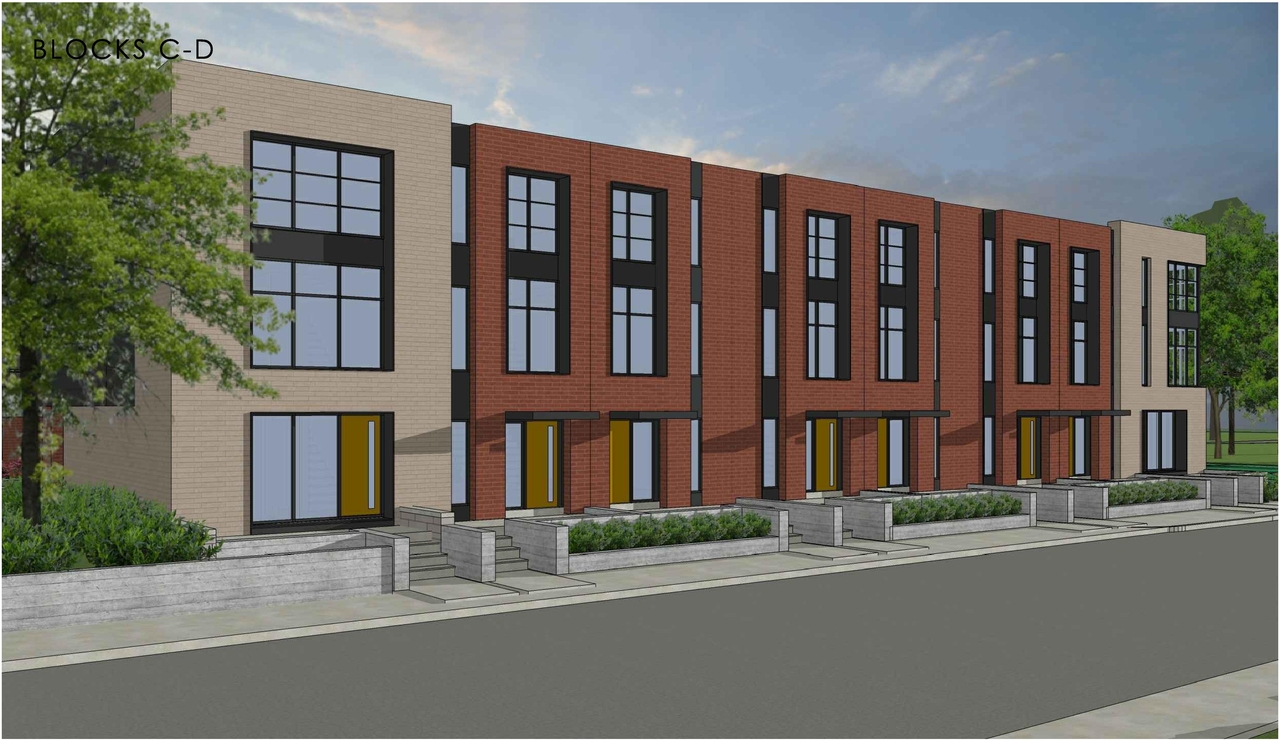 Rendering of building from page 4 of the file '2020-09-04 - Aerial View South Plans - D07-12-20-0118'