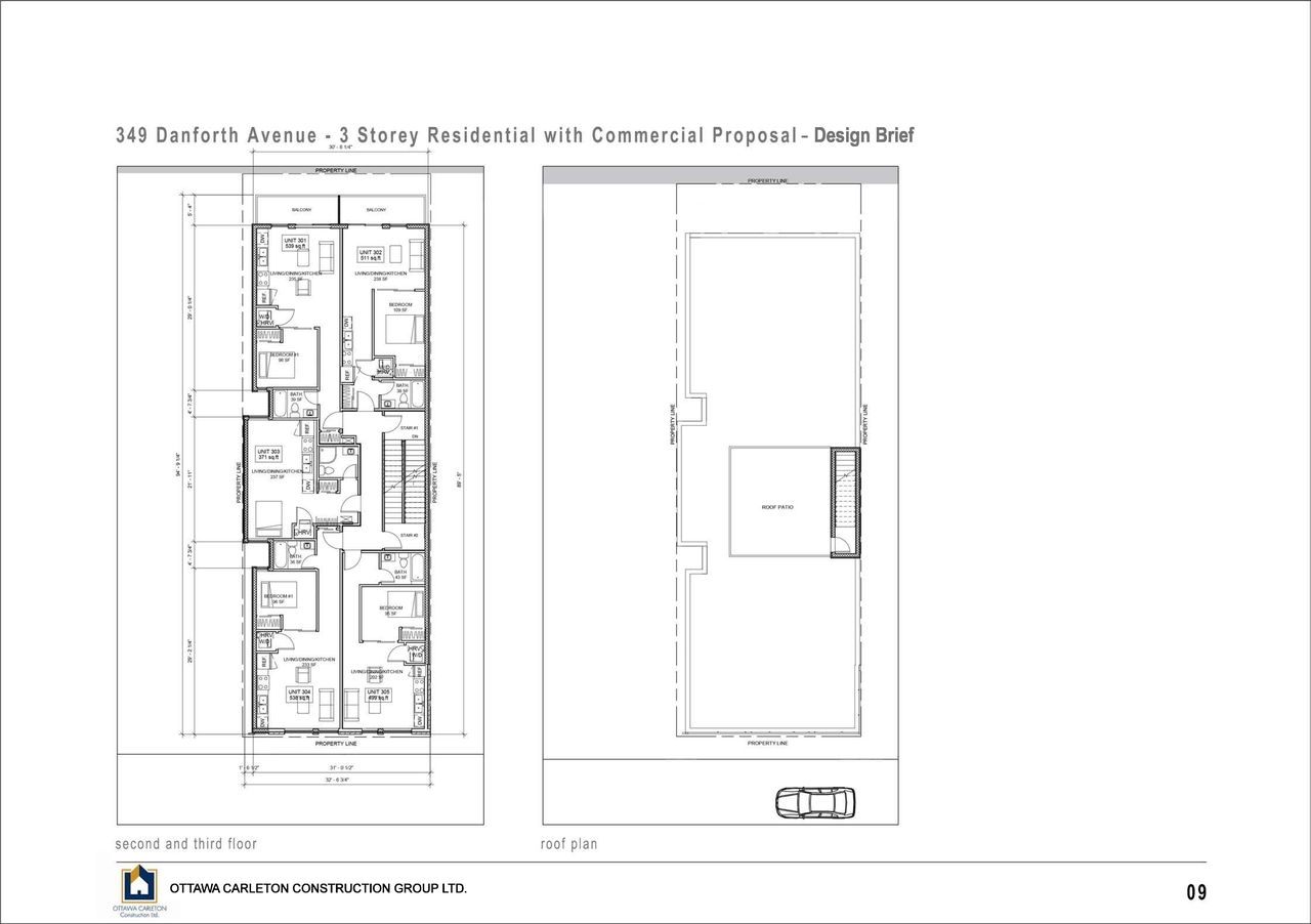 Floor plan for project from page 9 of the file '2021-03-18 - Design Brief - D07-12-20-0140'